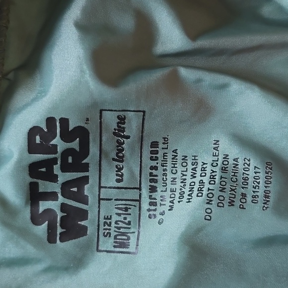 Star Wars Revel Green Quilted Jacket for Kids (UNISEX) - Picture 6 of 14